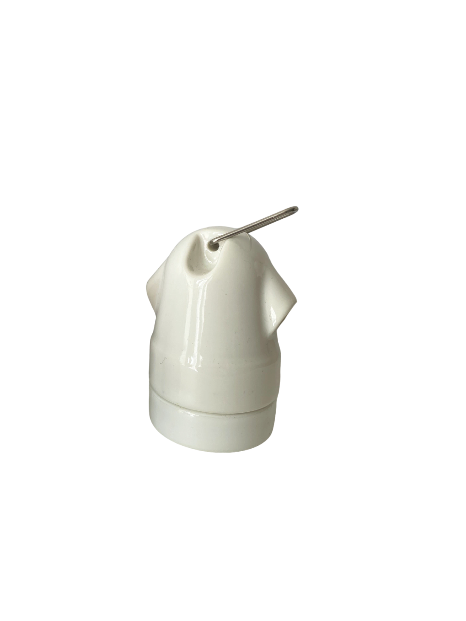 Hanging Lamp Holder Porcelain E27 Vintage Loft Retro Cottage Ceramic White