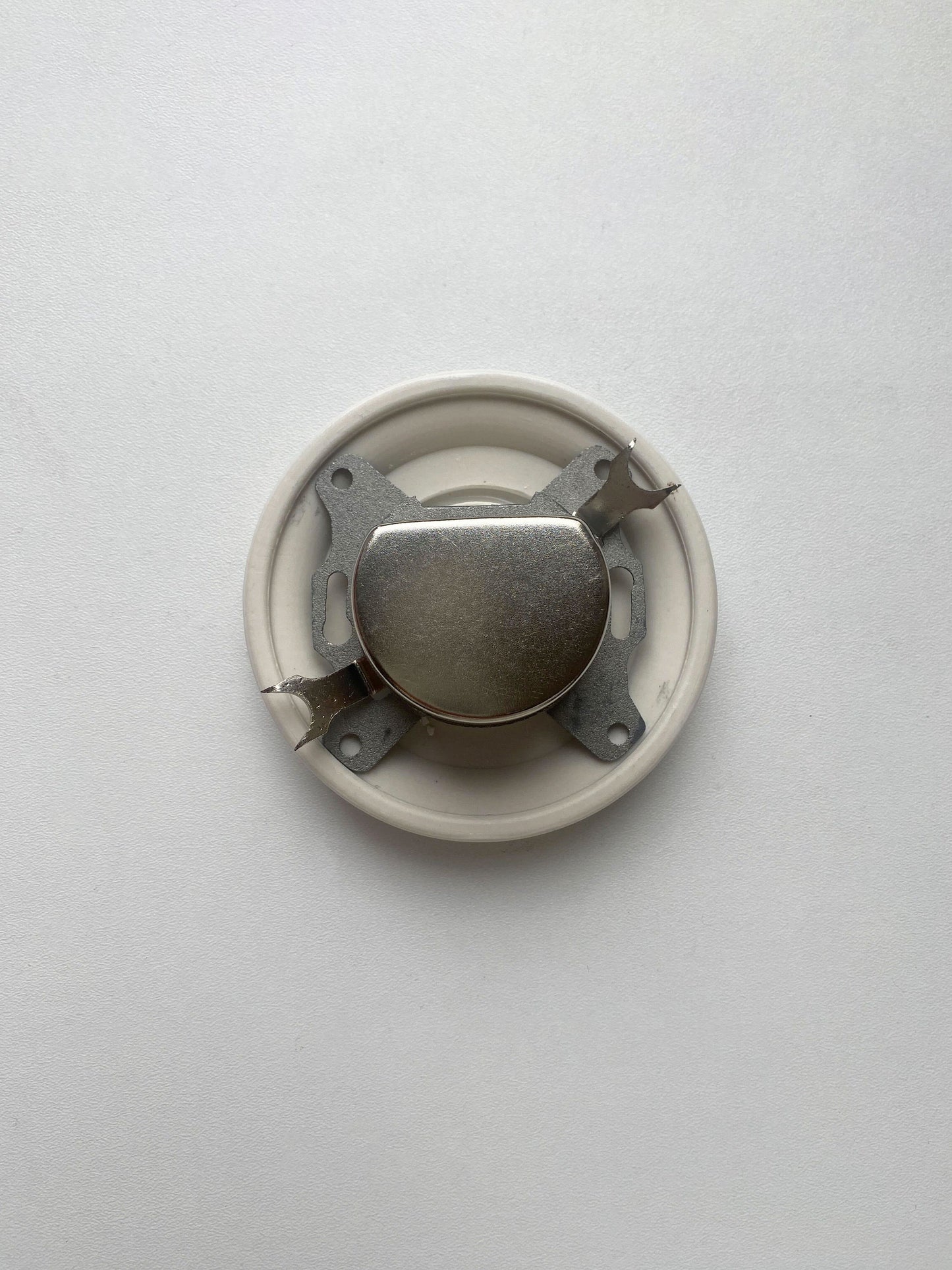 Porcelain Loft Retro TV/SAT Socket Flush-Mounting Vintage Cottage Ceramic White