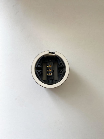 Light Switch Porcelain Loft Retro 1 Gang Two-way Surface-Mounting Vintage Cottage Ceramic Black