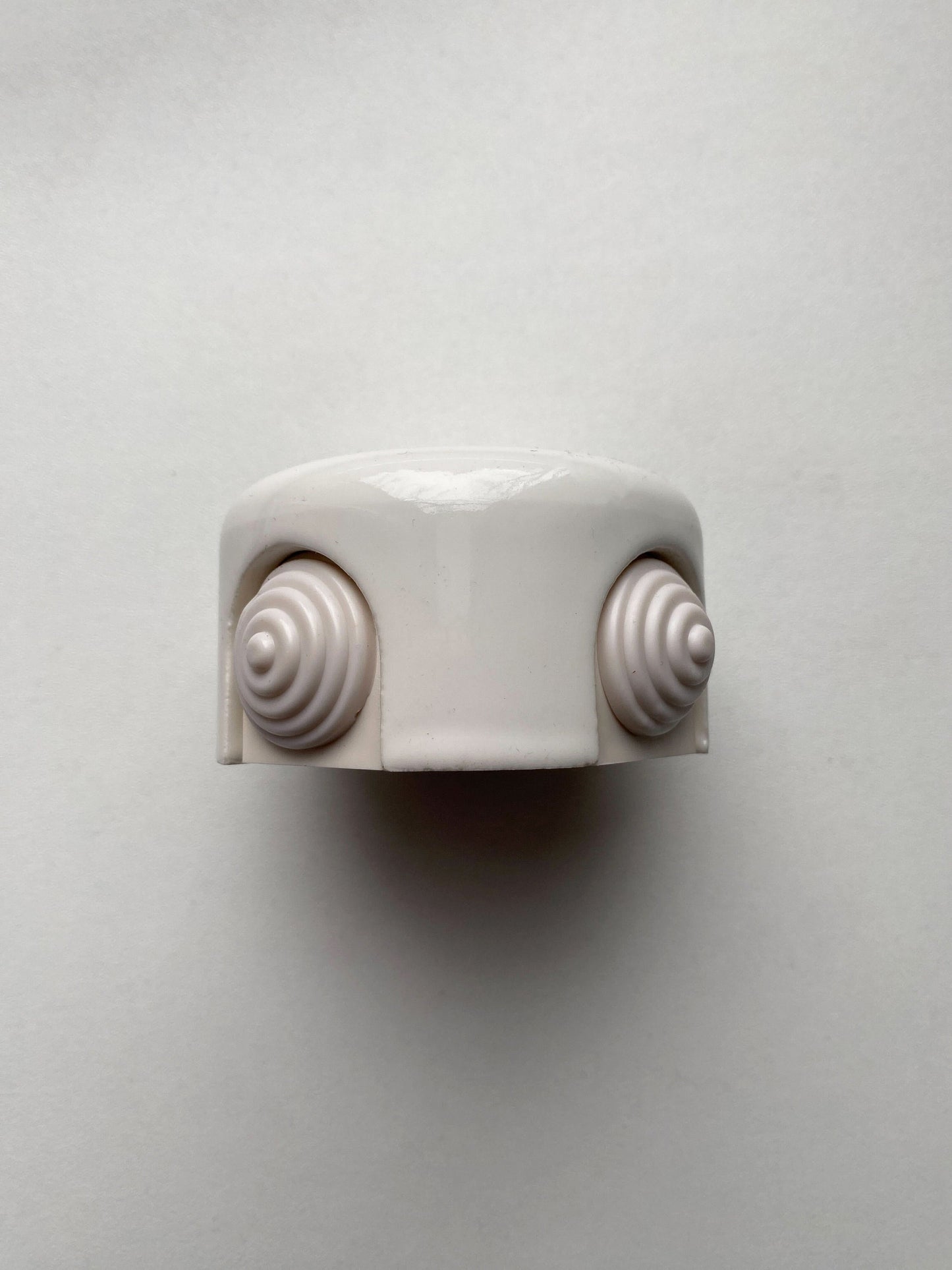 Porcelain Junction Box Loft Retro Vintage Cottage Ceramic Surface Mounting White
