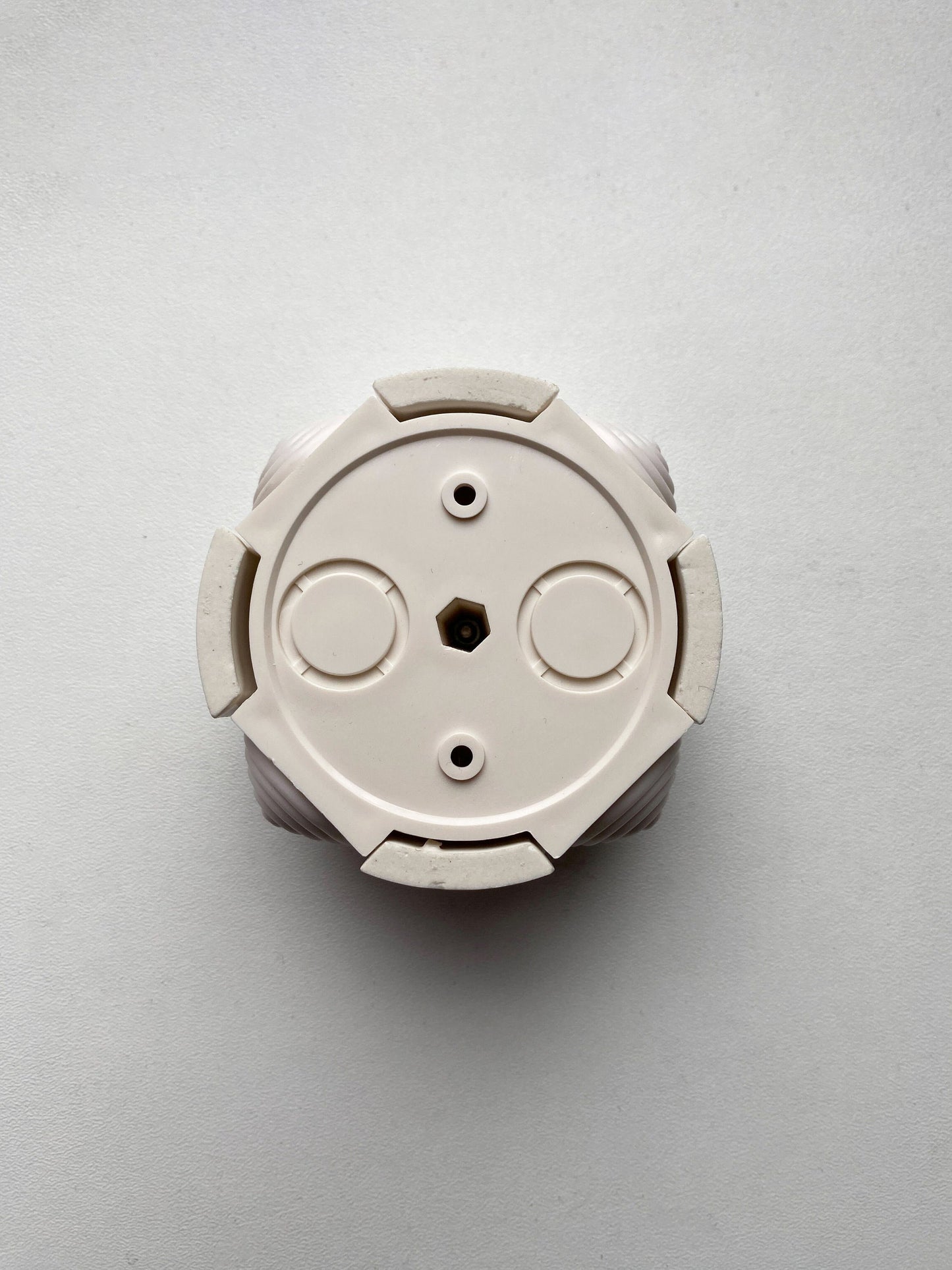 Porcelain Junction Box Loft Retro Vintage Cottage Ceramic Surface Mounting White
