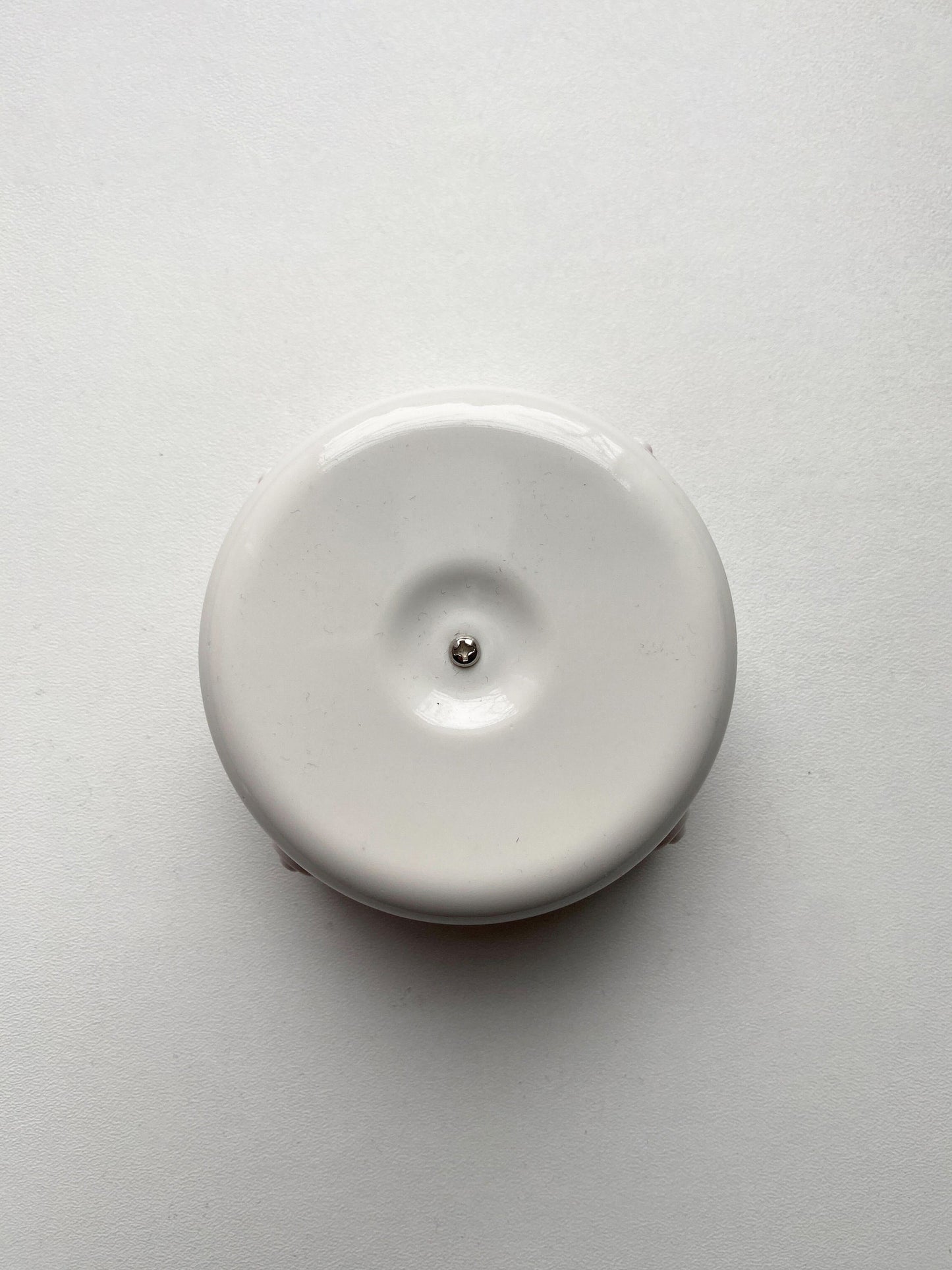 Porcelain Junction Box Loft Retro Cottage Ceramic Vintage Surface Mounting Black & White