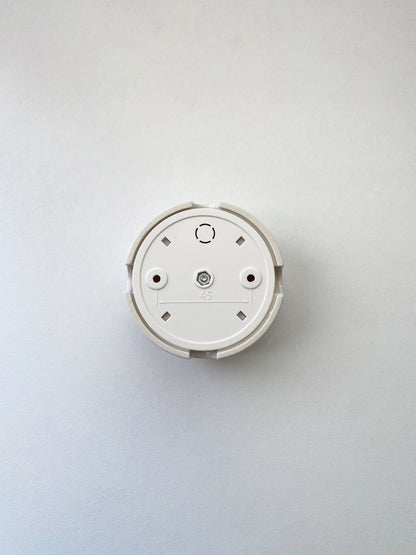 Porcelain Junction Box Vintage Loft Retro Cottage Ceramic Surface Mounting Black & White