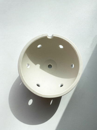 Multi-Hole Porcelain Ceiling Rose Surface Mounting Vintage Loft Retro Cottage Ceramic White