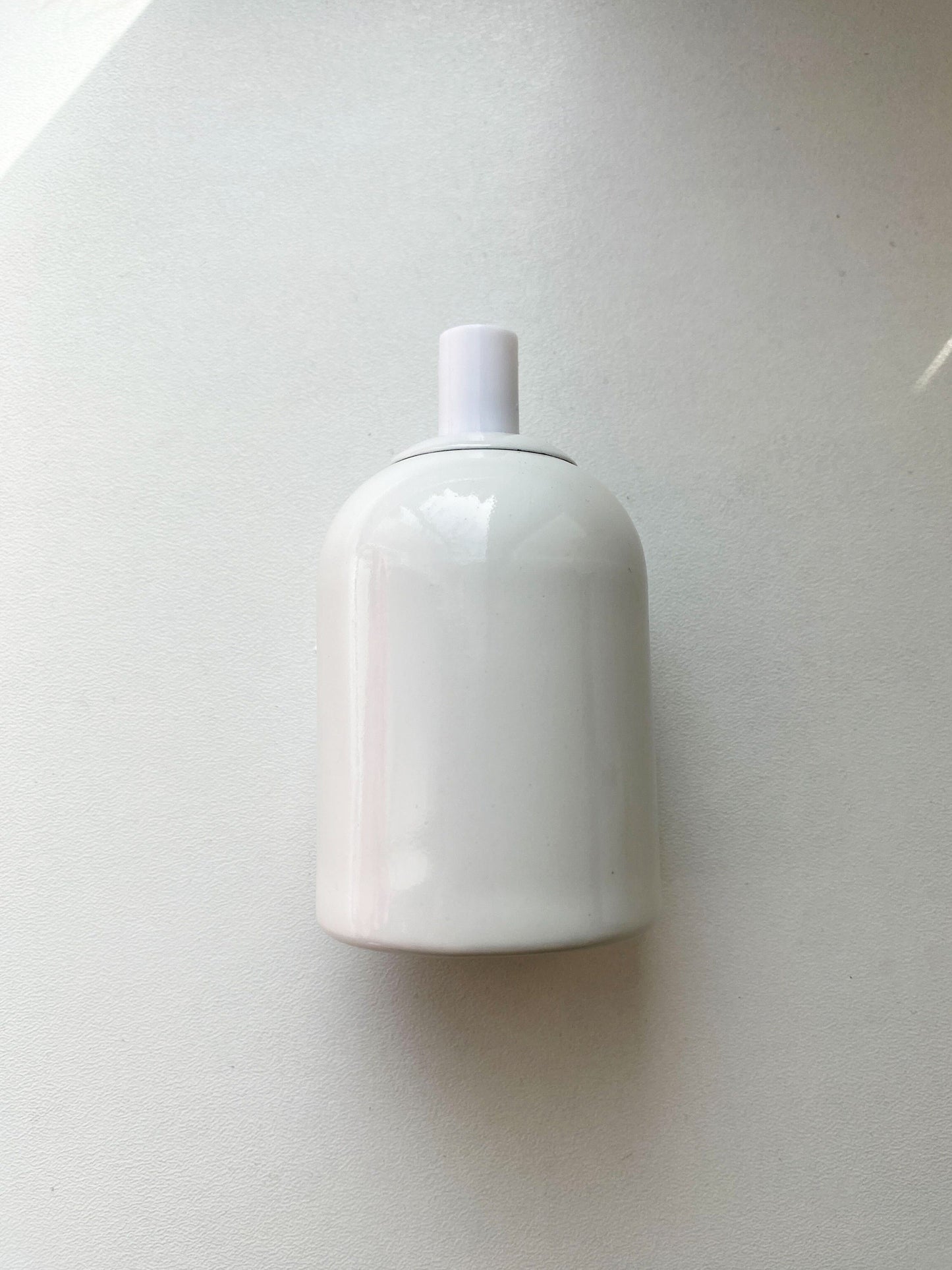 Hanging Porcelain Lamp Holder E27 Vintage Loft Retro Cottage Ceramic White