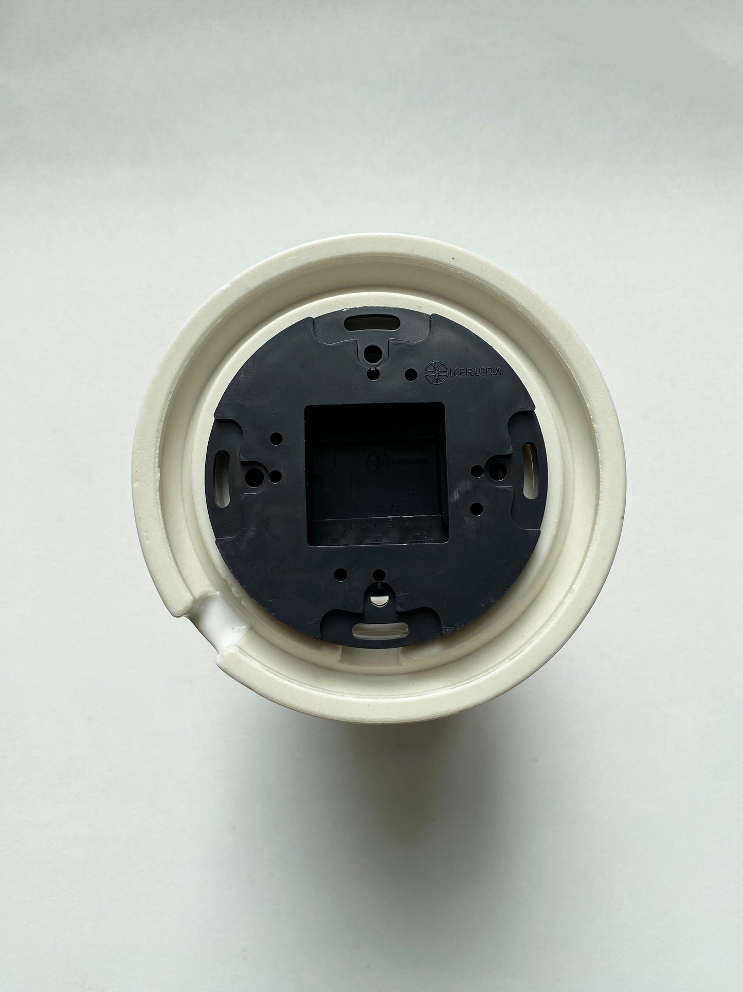 Surface-Mounting Rotary Light Switch Type - 2 Double One-way Porcelain Loft Retro Vintage Cottage Ceramic White