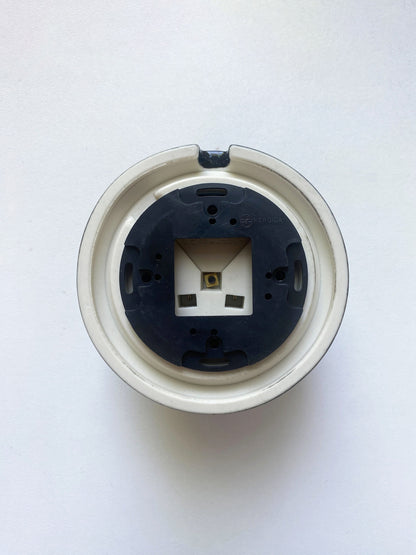 Surface-Mounting German Schuko Power Socket Porcelain Loft Retro Electrical Vintage Cottage Ceramic Black