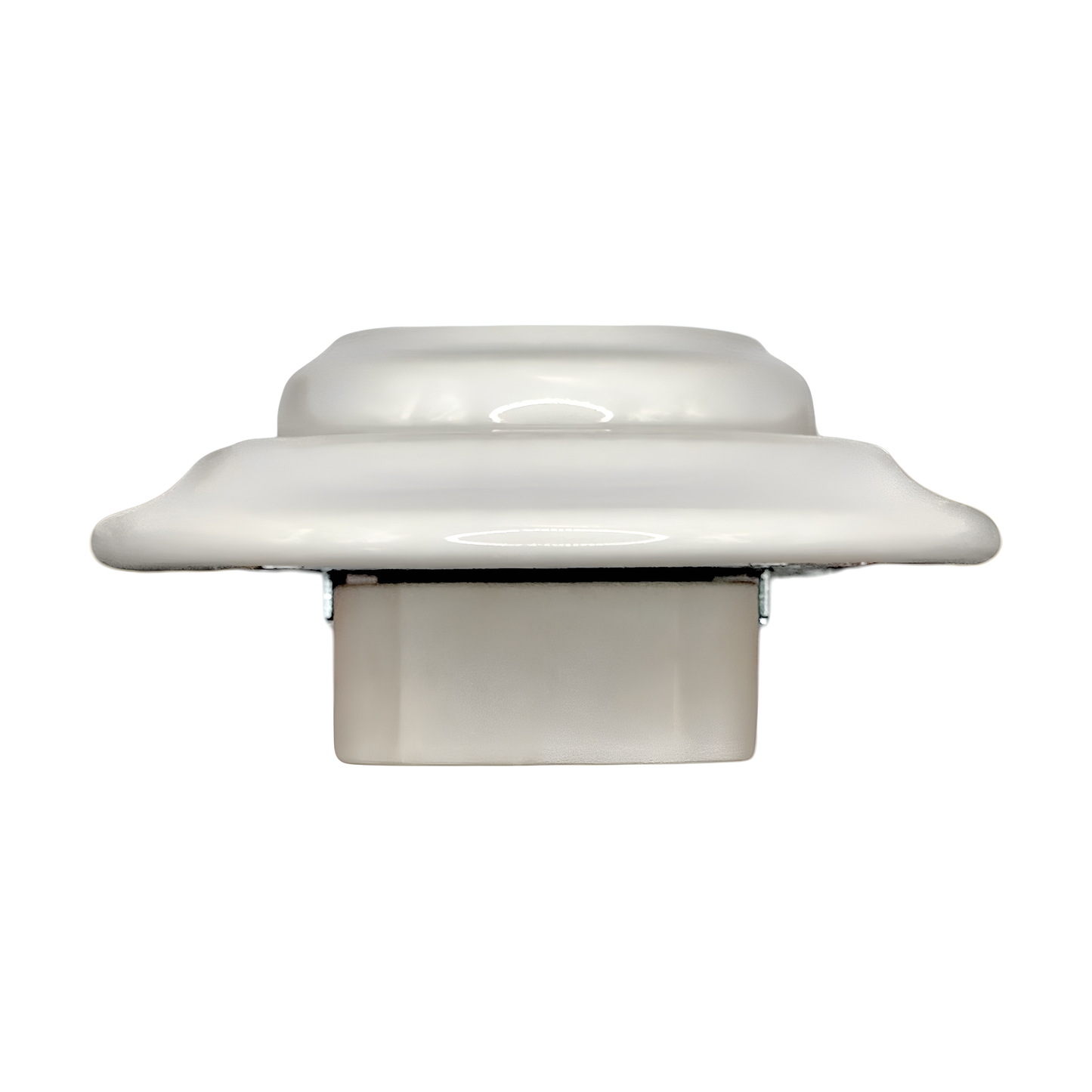 Porcelain Loft Retro Electrical French Socket Flush-Mounting Vintage Cottage Ceramic White