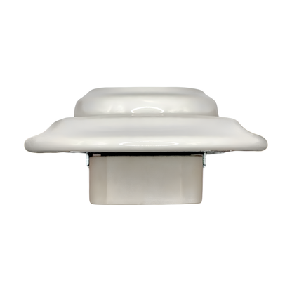 Porcelain Loft Retro Electrical French Socket Flush-Mounting Vintage Cottage Ceramic White