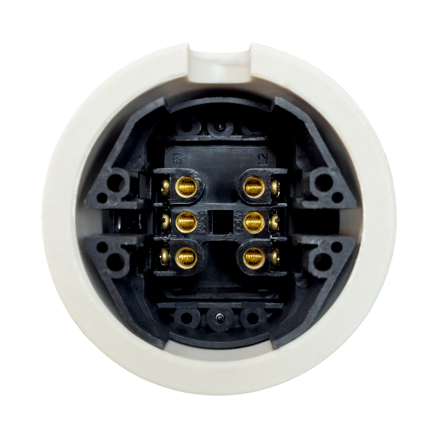 Light Switch Porcelain Loft Retro 2 Gang Two-way Surface-Mounting Vintage Cottage Ceramic White