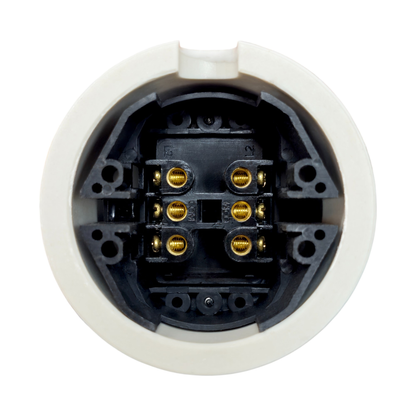 Light Switch Porcelain Loft Retro 2 Gang Two-way Surface-Mounting Vintage Cottage Ceramic White