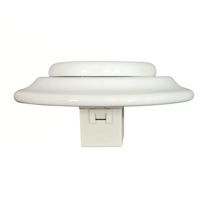 Porcelain Loft Retro Electrical USB Charging Socket Flush-Mounting Vintage Cottage Ceramic White