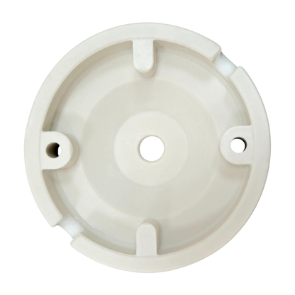 white porcelain big dome ceiling rose 100x28mm, back