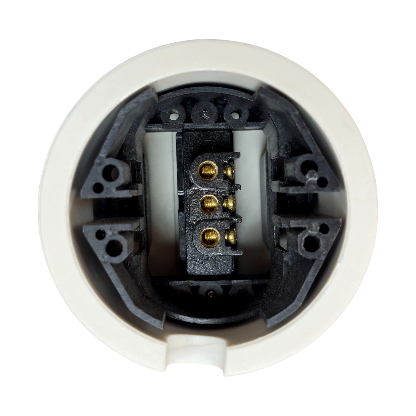 Light Switch Porcelain Loft Retro 1 Gang Two-way Surface-Mounting Vintage Cottage Ceramic White