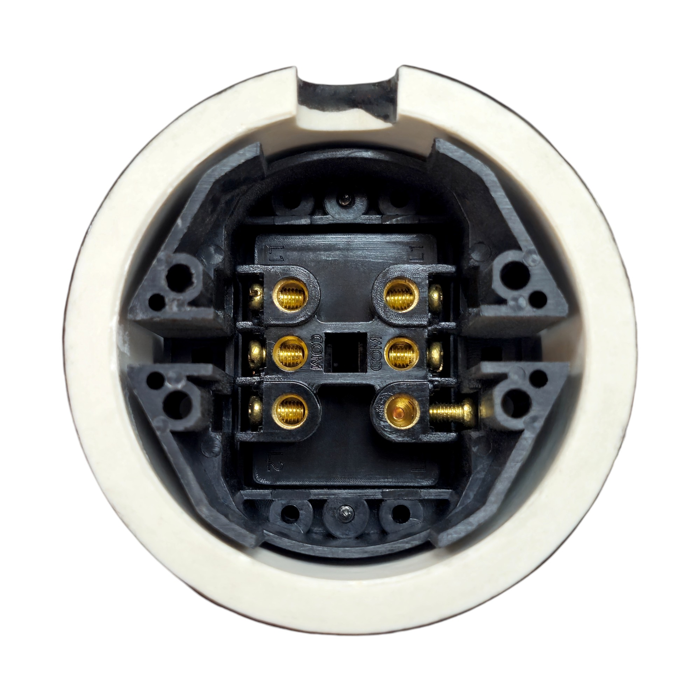 Light Switch Porcelain Loft Retro 2 Gang Two-way Surface-Mounting Vintage Cottage Ceramic Black