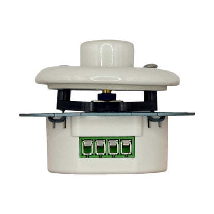 White Porcelain Dimmer Connection Inner Part Two-Way Switch Flush-Mounted
