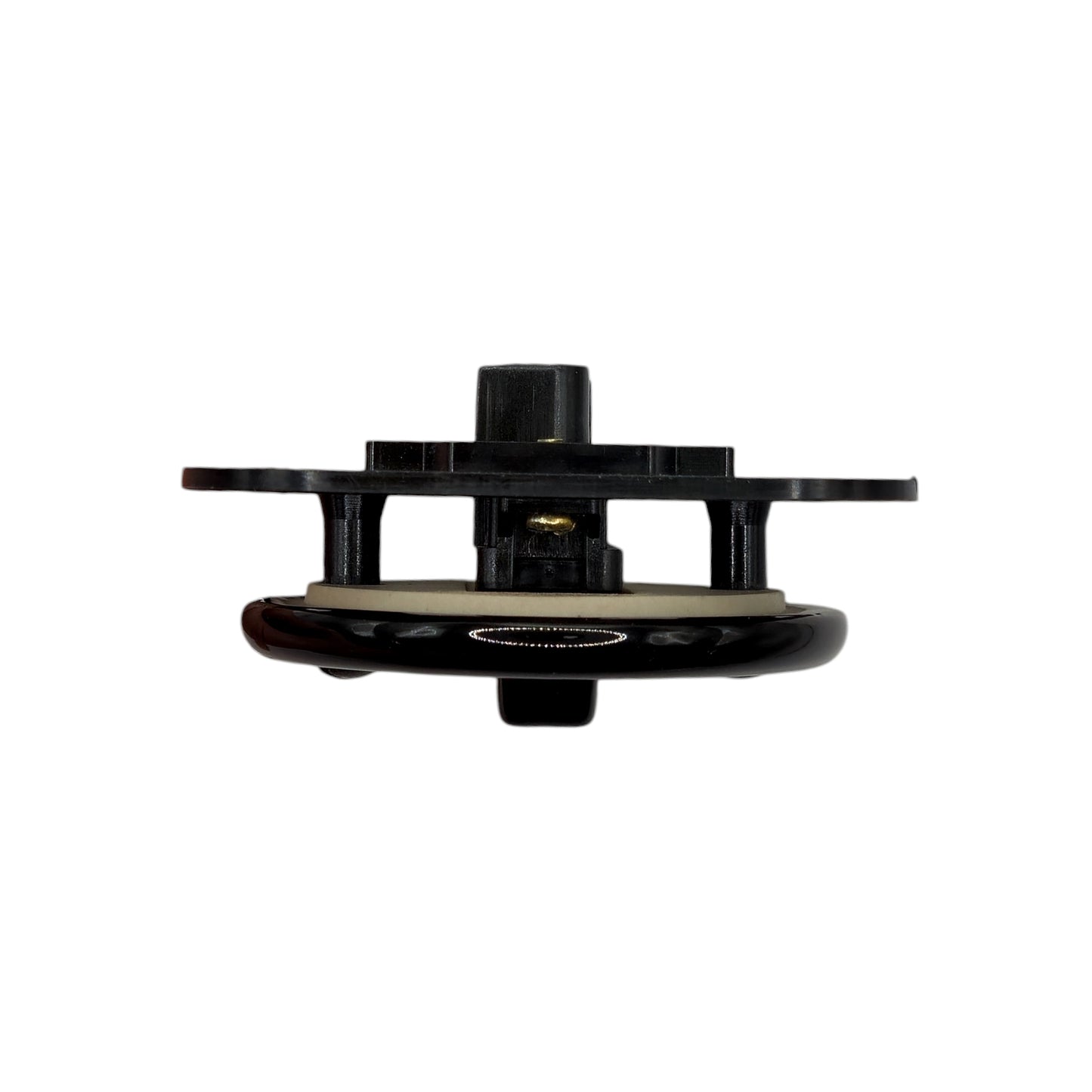 Light Switch Porcelain Loft Retro 1-gang Connection Inner Part Two-way Flush-Mounting Vintage Cottage Ceramic Black