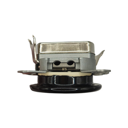 Porcelain Connection Inner Part Loft Retro TV/SAT Socket Flush-Mounting Vintage Cottage Ceramic Black