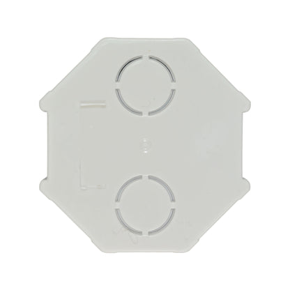 EU Socket and Switch backbox 65mm, back