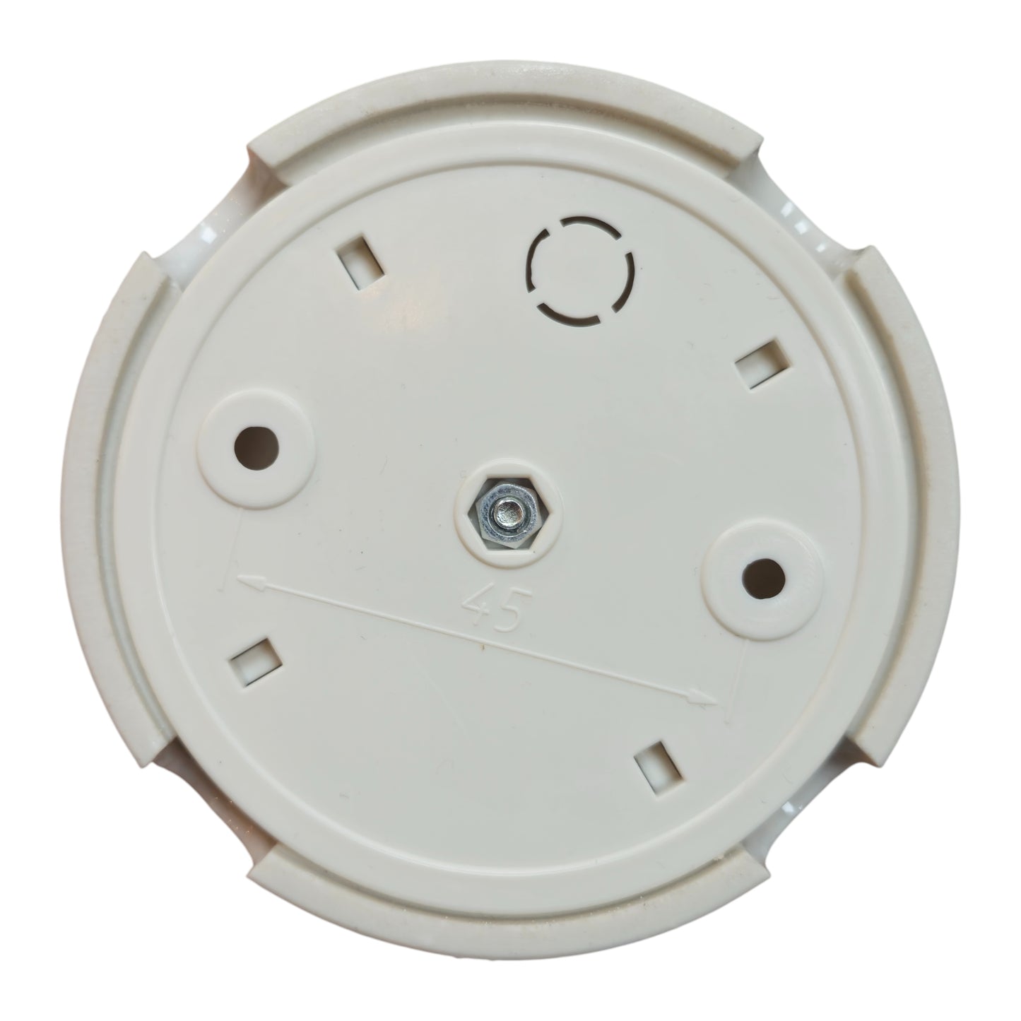 white porcelain junction box, 78x35mm, back