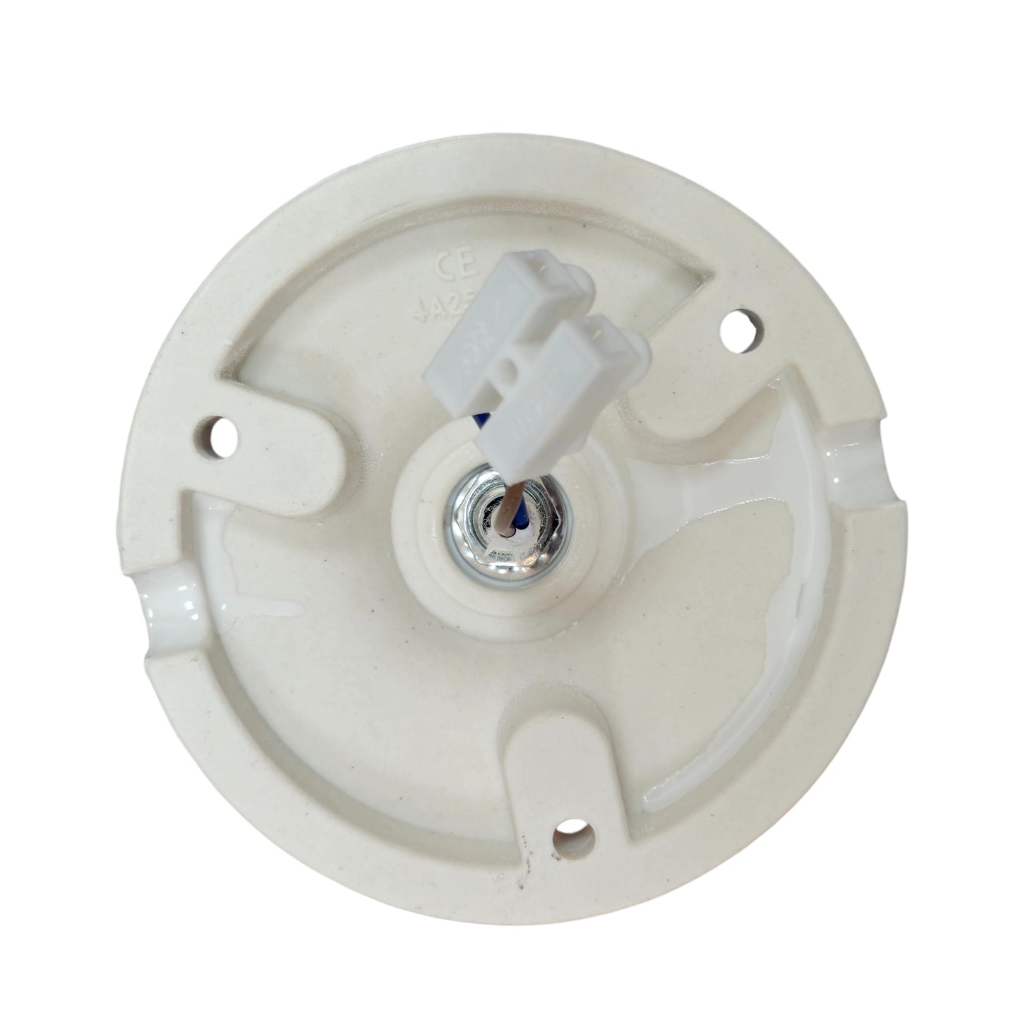 white porcelain E27 pendant light set, ceiling rose back