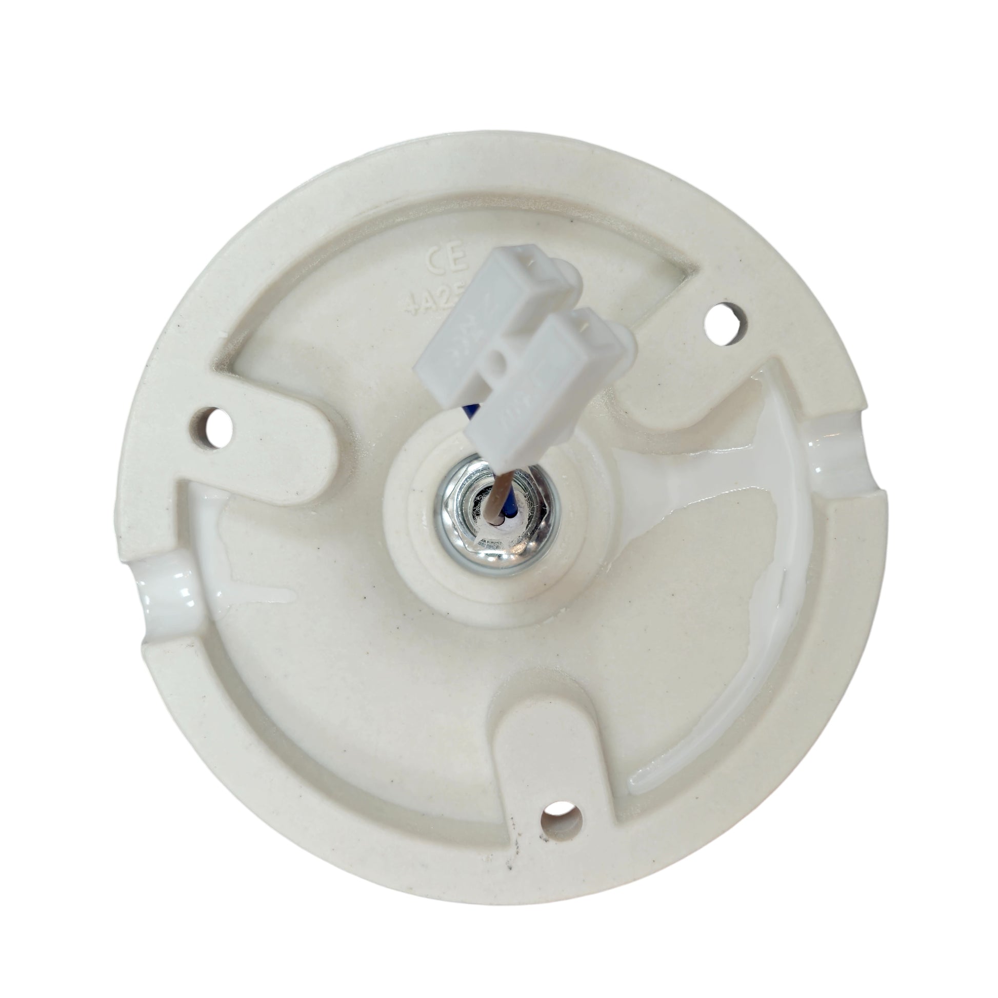 white porcelain E27 pendant light set, ceiling rose back
