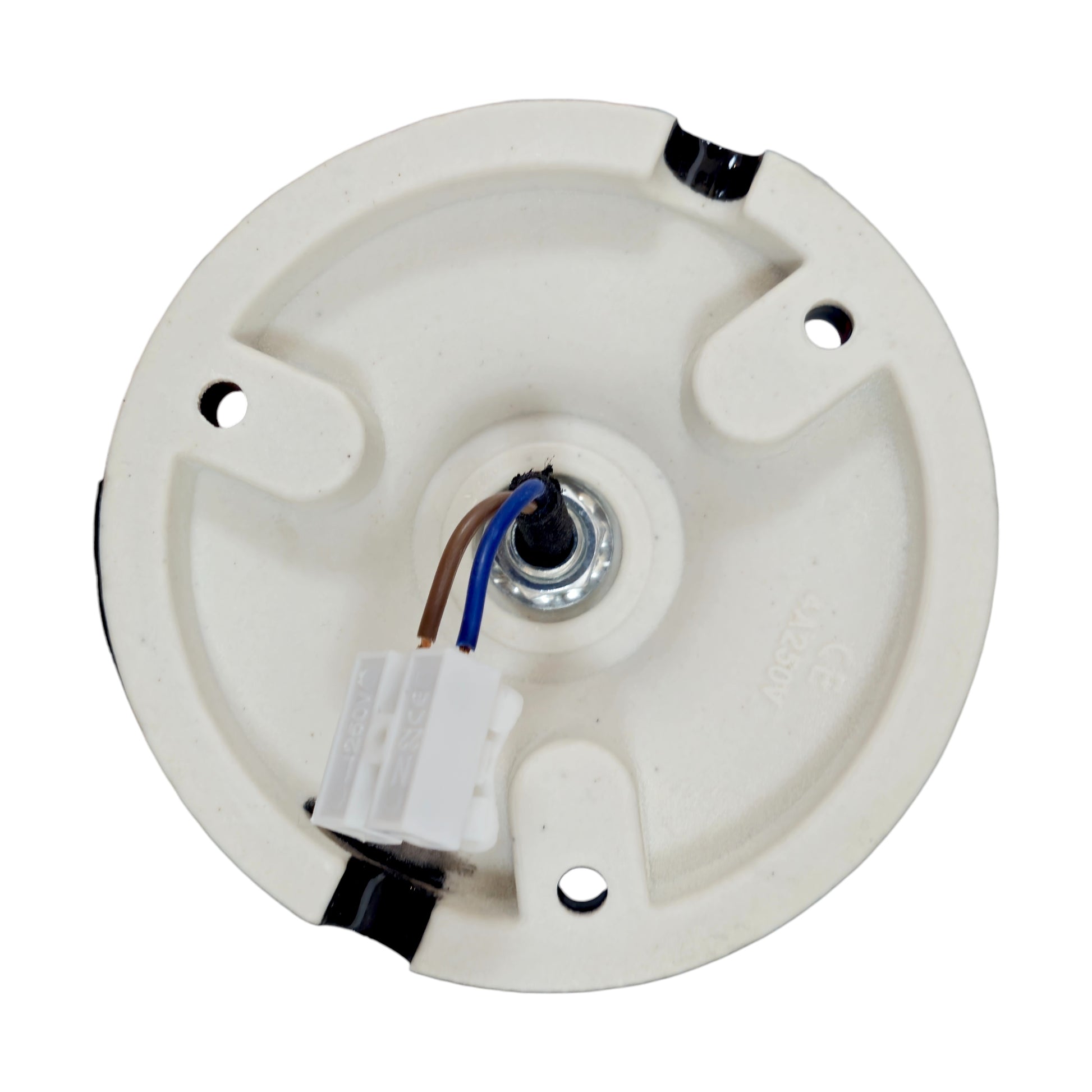 black porcelain E27 pendant light set, ceiling rose back