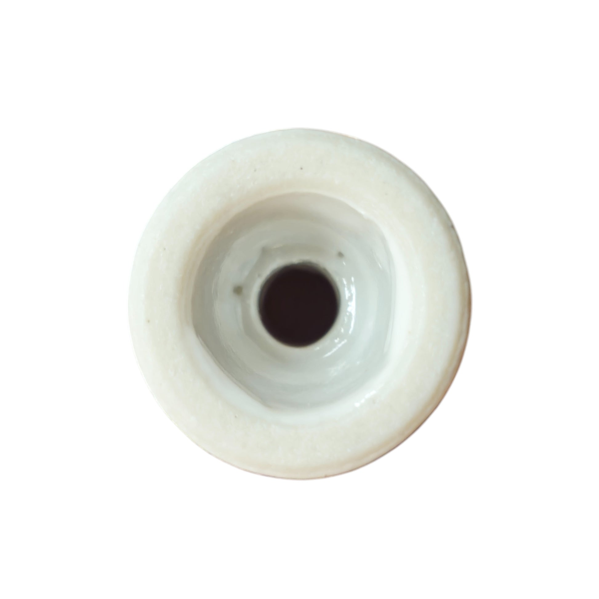 white porcelain insulator 10pcs, back