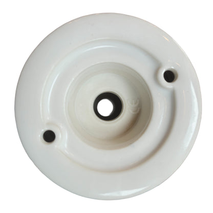 white porcelain ceiling cup 63x50mm, back