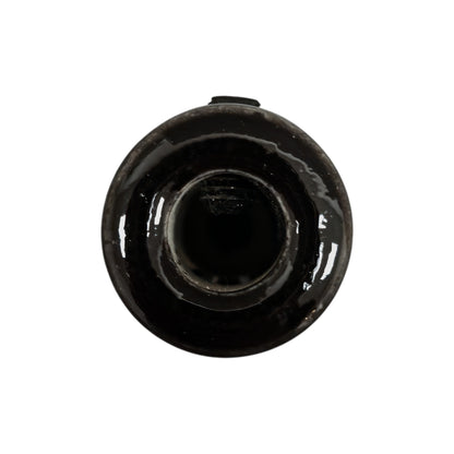 Black porcelain cable decentraliser, surface-mount, top